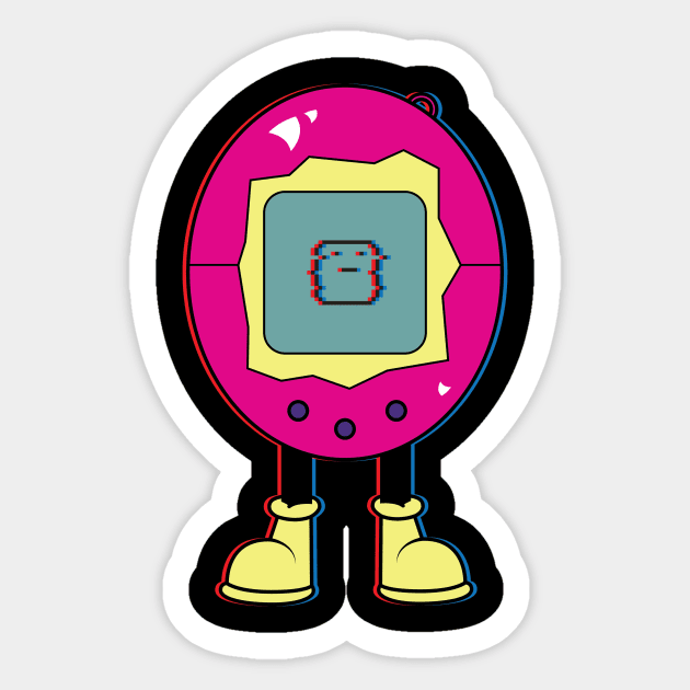 Tamagotchi Sticker by DistraughtFS